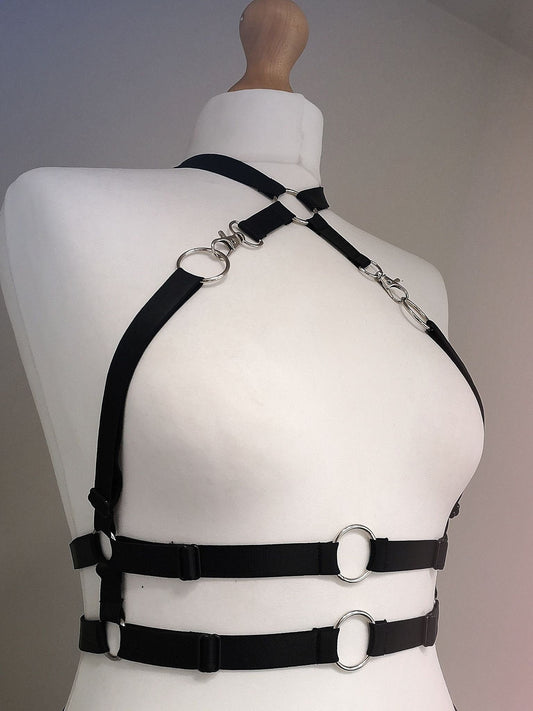 Geometric Cage Bra Harness