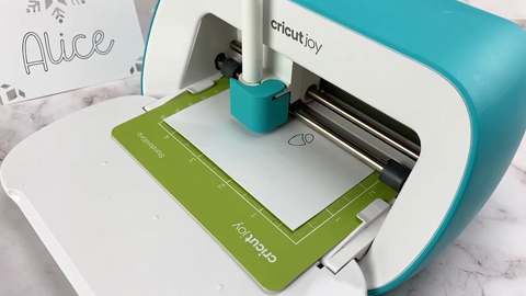 cricut joy placeringskort jul