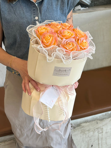 Valentine's Day Special Promotion - Darling Soap Rose Bouquet | LnL Florist