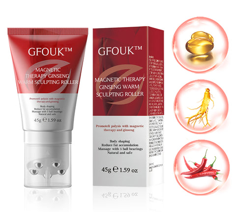 ANWX GFOUK™ Magnetic Therapy Ginseng Warm Sculpting Roller