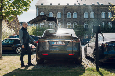 HomeCharge Martin Dahl Tesla X Opladning