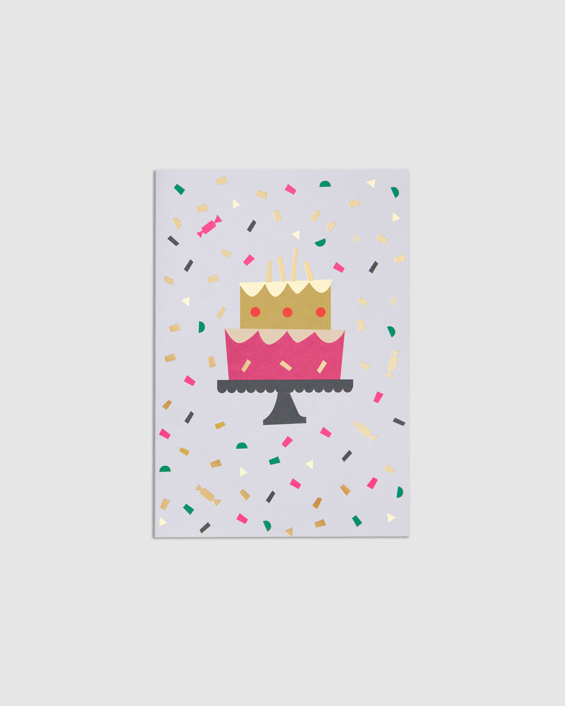 B5 GREETING CARD BIRTHDAY CAKE WRAP