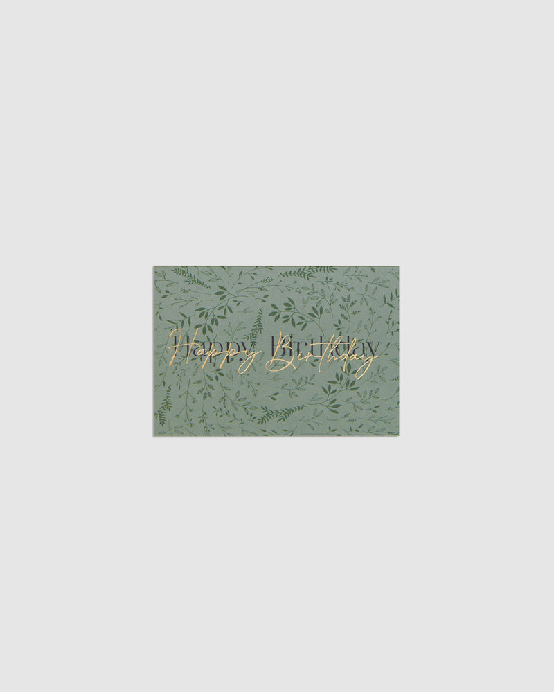 Greeting Card Happy Birthday Wrap