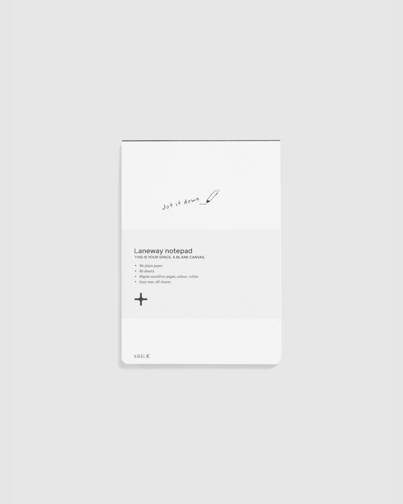 Laneway Notepad Blank