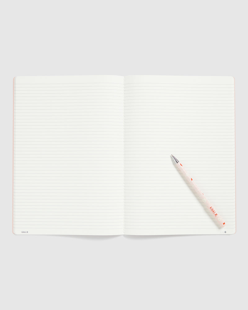 SIDEWALK NOTEBOOK LINED A4 2PK