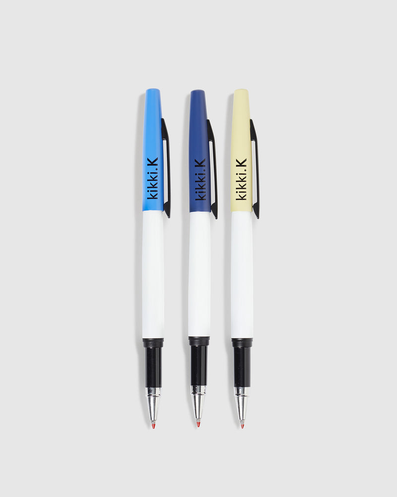 LISTMAKER ROLLERGEL PEN 3PK