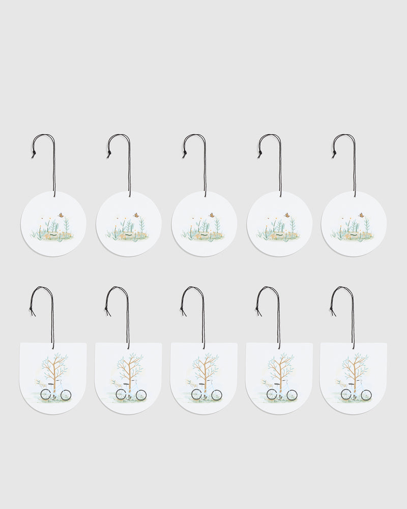 Gift Tag Storybook Geo 10pk