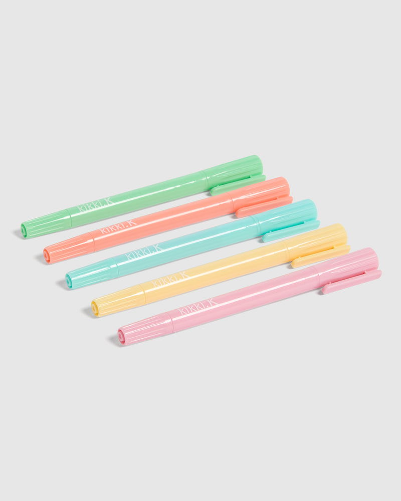 Dual-Tip Highlighter 5pk