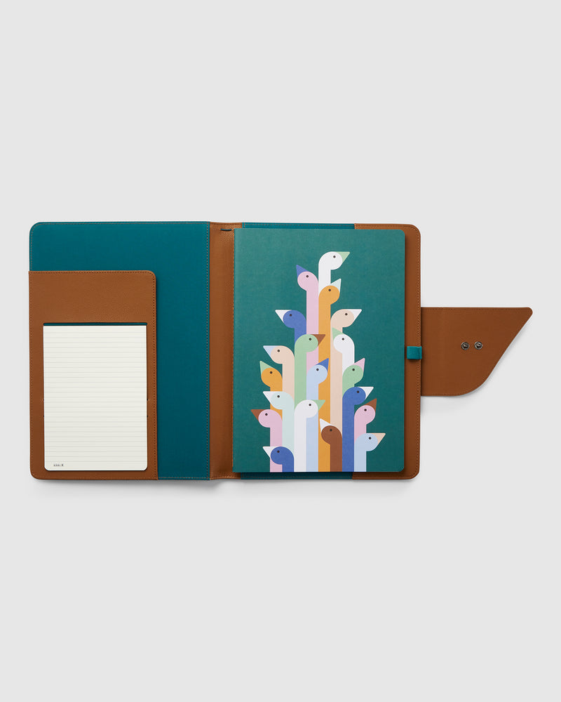 Flock Notebook Holder