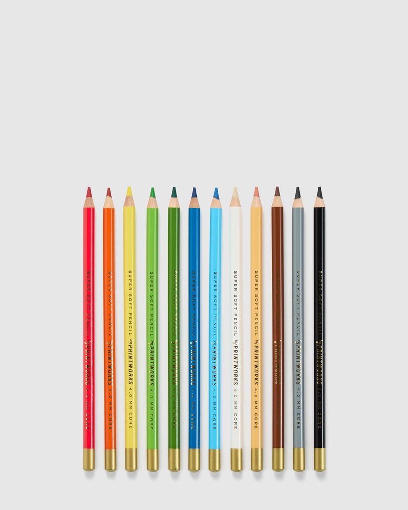 Printworks Classic Colour Pencils 12pk