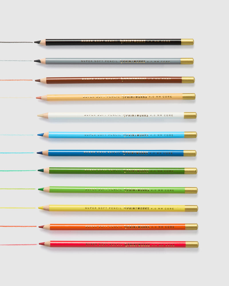 Printworks Classic Colour Pencils 12pk