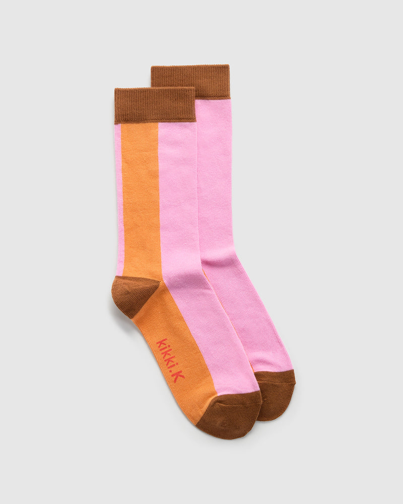 Colour Block Socks