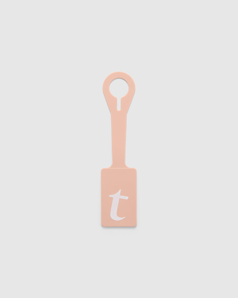 Silicone Luggage Tag Initial  - T