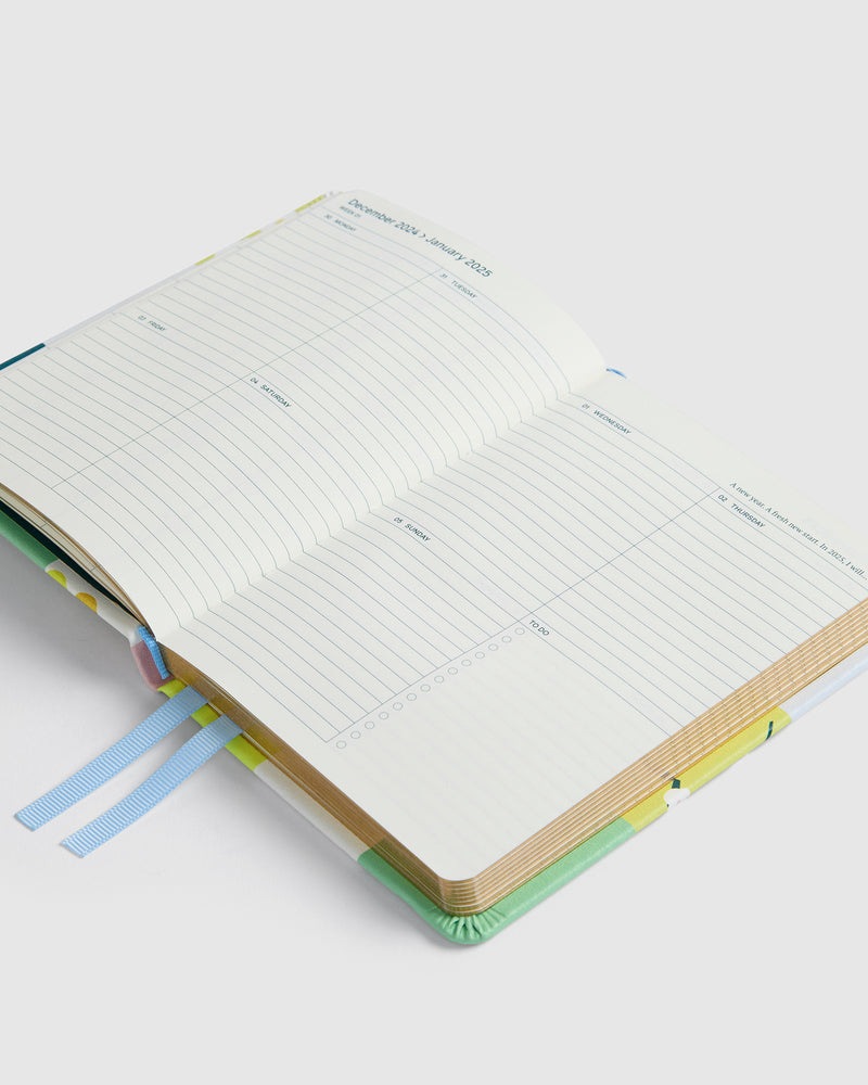 In-Scribe Weekly Diary A6 2025