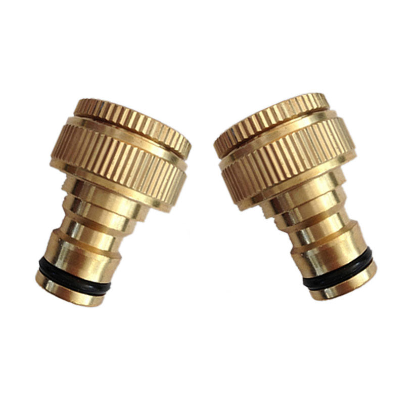 Brass Garden Hose Coupler 1/2 In.