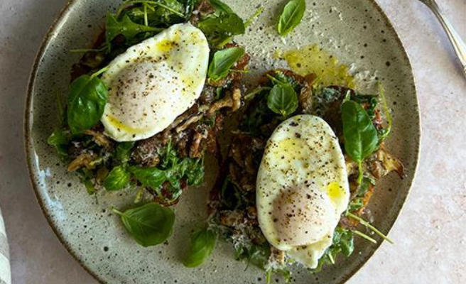 mushroom french toast