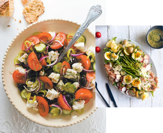 Greek salad - Niçoise salad