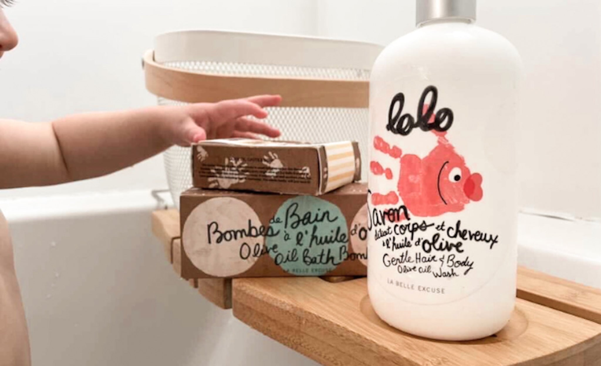 Lolo gentle soap and bomb bath