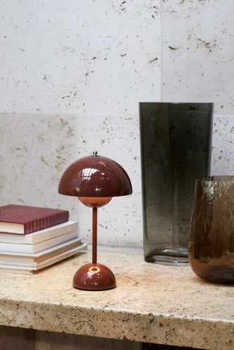 &Tradition | Flowerpot Portable Table Lamp VP9, Mustard