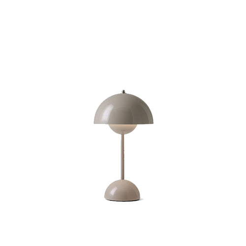 &Tradition | Flowerpot Portable Table Lamp VP9, Grey Beige