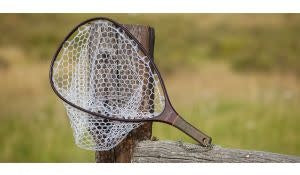 Orvis Wide-Mouth Boat Net Dusty Olive