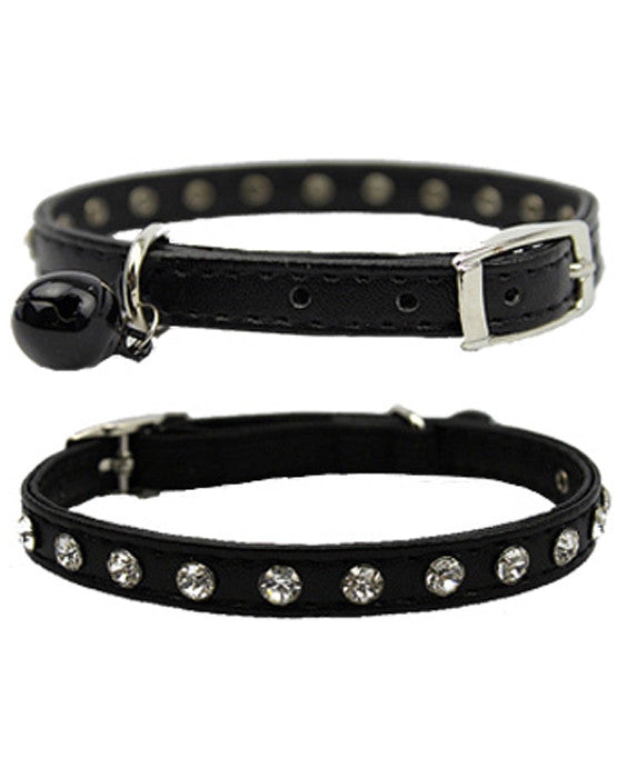 diamante kitten collar