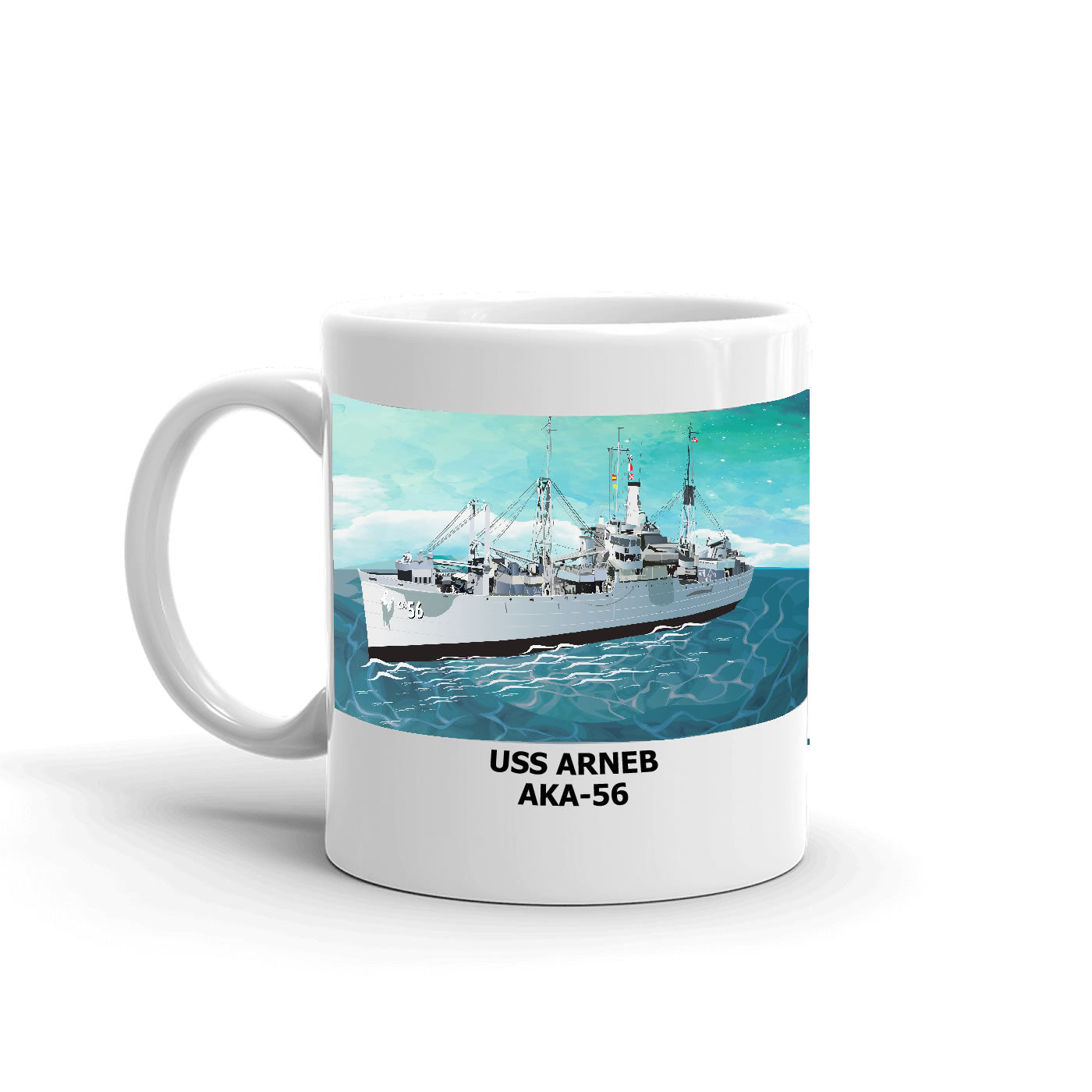USS Arneb AKA-56 Coffee Mug