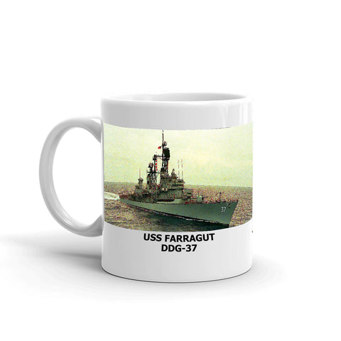 USS Farragut DDG-37 Coffee Mug