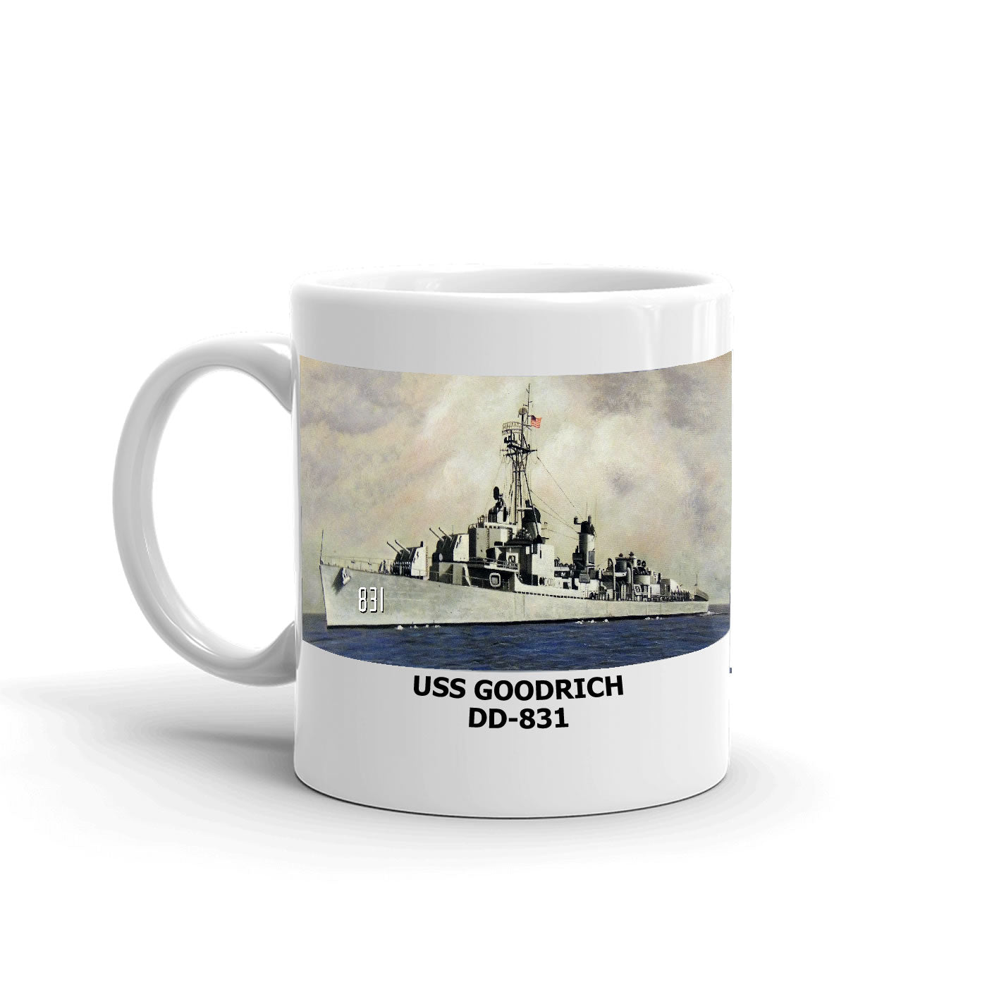 USS Goodrich DD-831 Coffee Mug