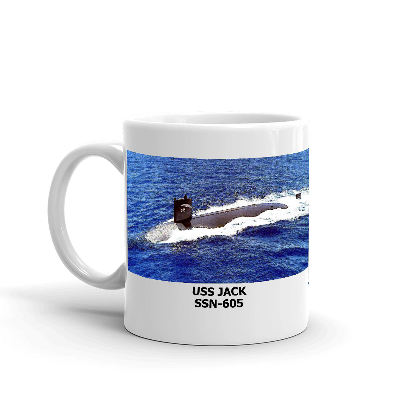 USS Jack SSN-605 Coffee Mug