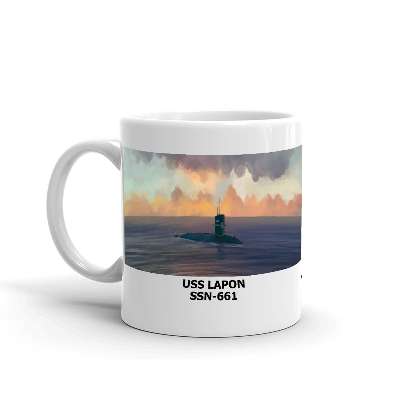 USS Lapon SSN-661 Coffee Mug