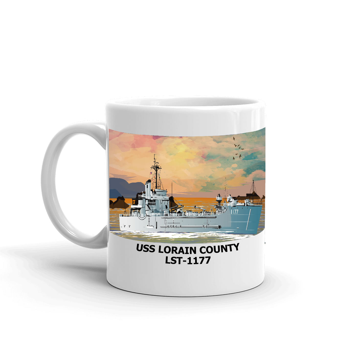 USS Lorain County LST-1177 Coffee Mug