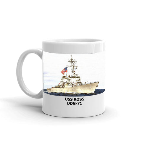 USS Ross DDG-71 Coffee Mug