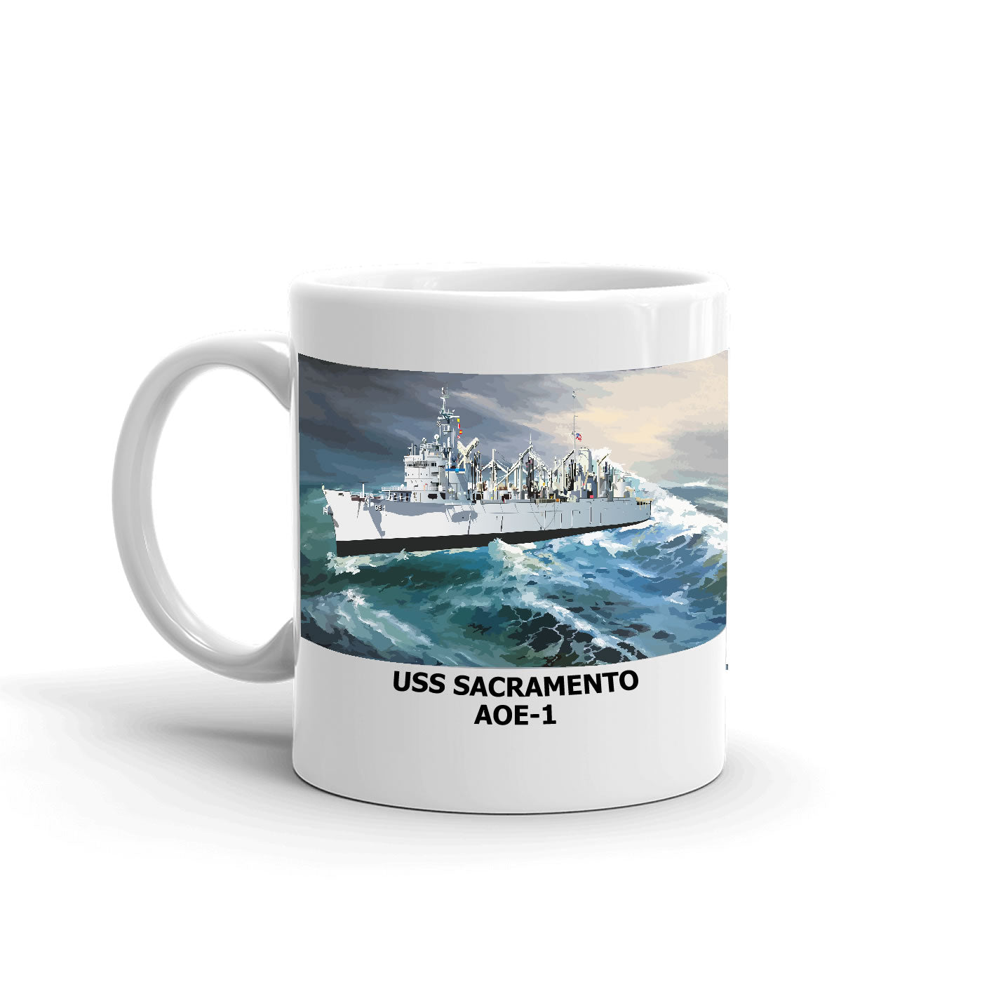 USS Sacramento AOE-1 Coffee Mug