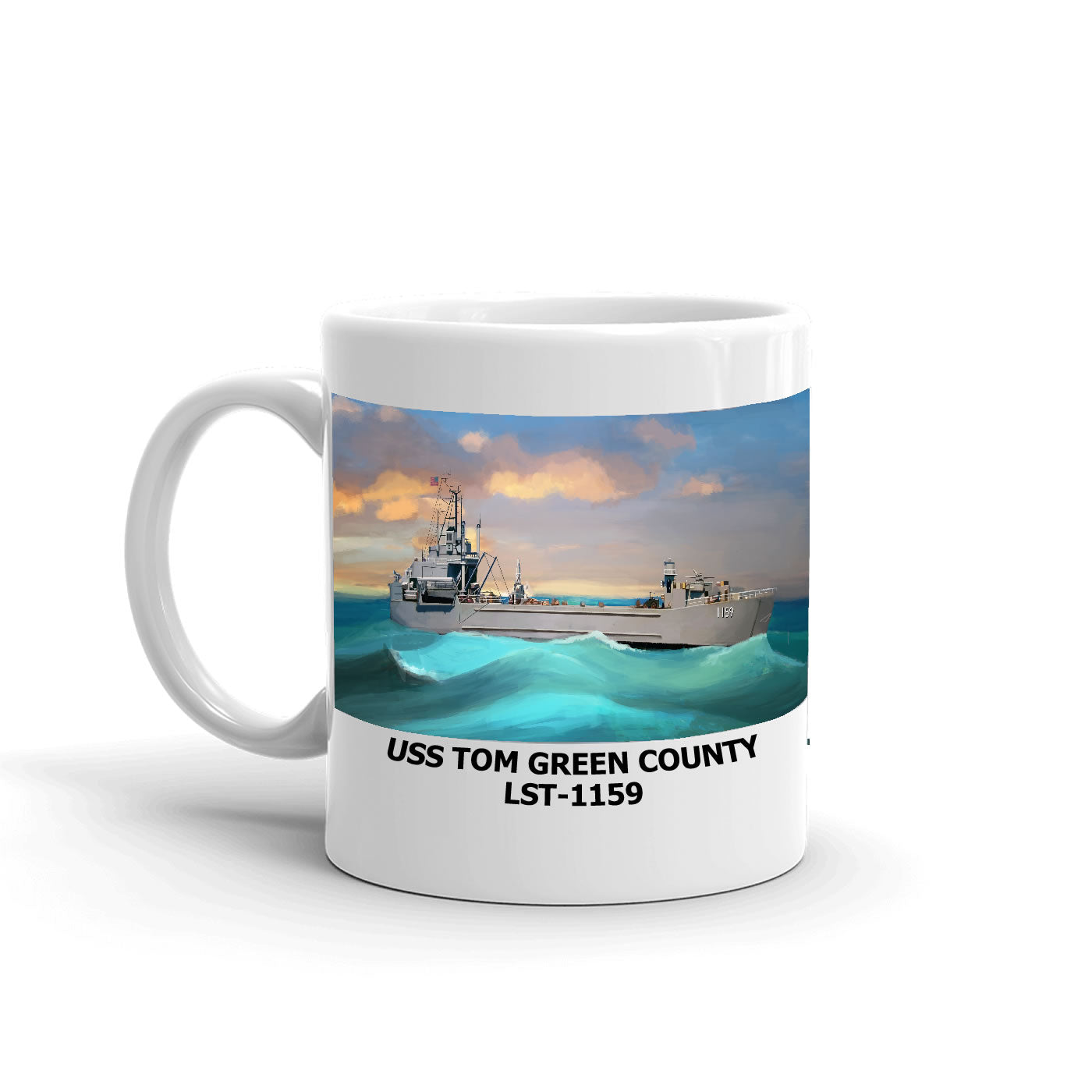 USS Tom Green County LST-1159 Coffee Mug