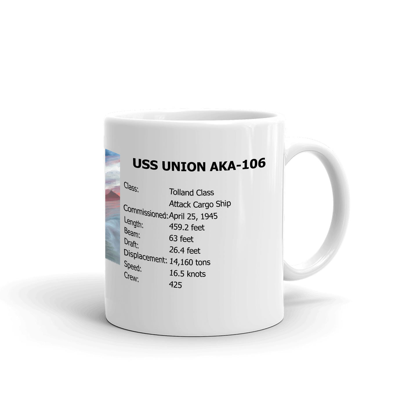 USS Union AKA-106 Coffee Cup Mug - Navy Emporium