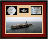USS Forrestal Framed Display