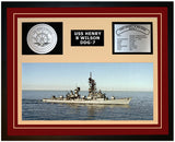 USS Henry B. Wilson Engraved Plaque