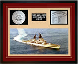 USS William H Standley Navy Ship Framed Display