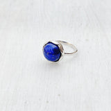 Lapis Lazuli Silver Ring