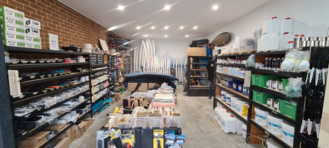 Sanded Australia Surfboard Material Supply Shop LONG JETTY NSW