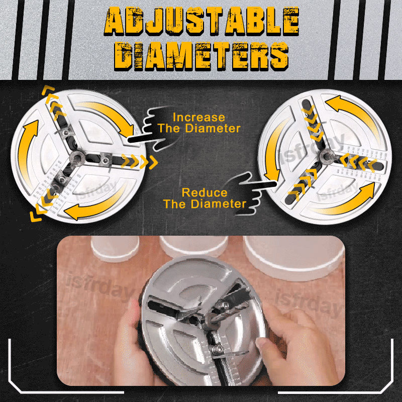 Adjustable Punching Saw Drill Tool