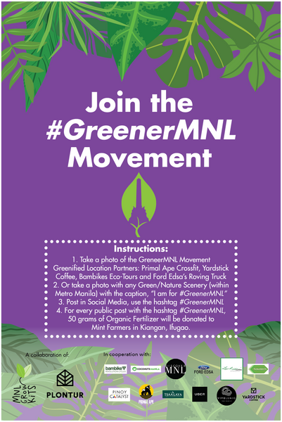 Join the #GreenerMNL Movement