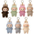 Plush Monster Keychain Doll - Labubu Characters