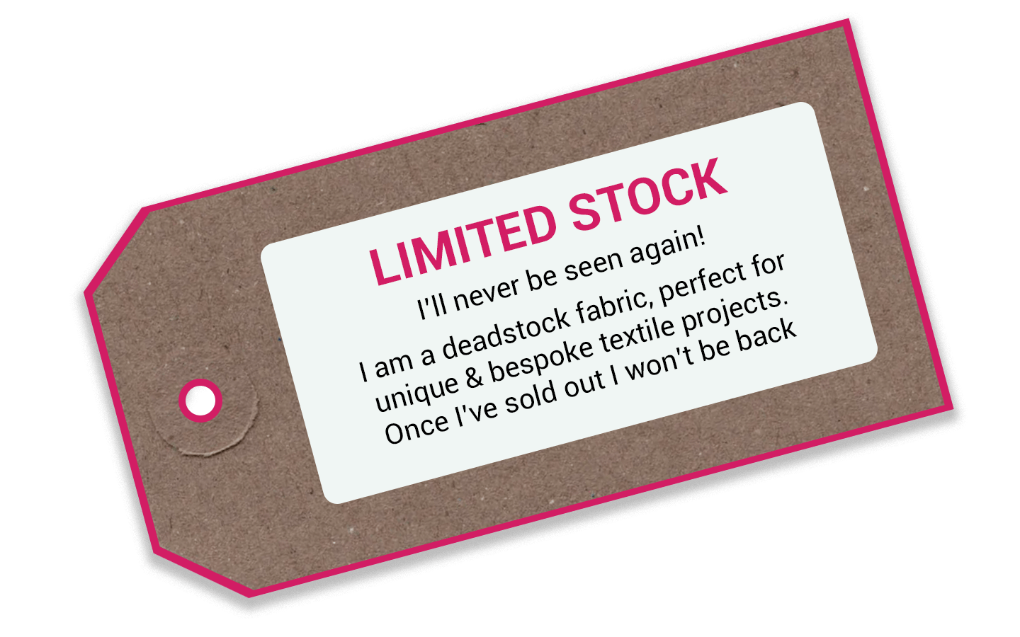 limited stock tag