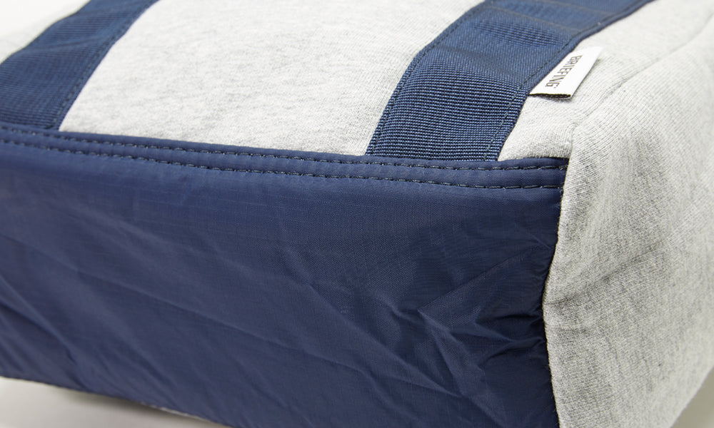 Made of two layers: soft cut-and-sew material and durable ripstop nylon