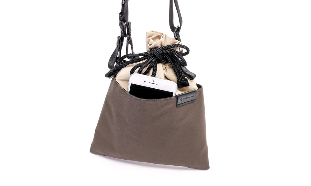お茶とバッグ(鞄)。そんな独自の発想から生まれた、茶+鞄『sa-hou』というライフスタイルの提案