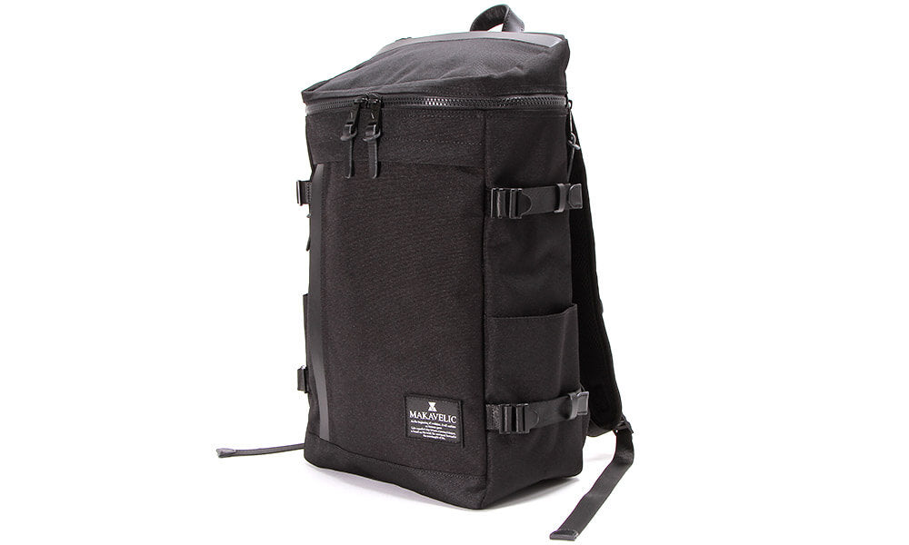 A backpack with an impressive vertical and smart silhouette.