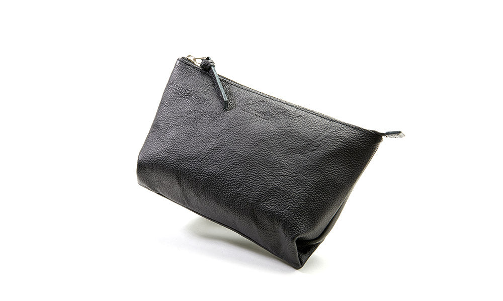 Attractive adult leather pouch with beautiful embossment