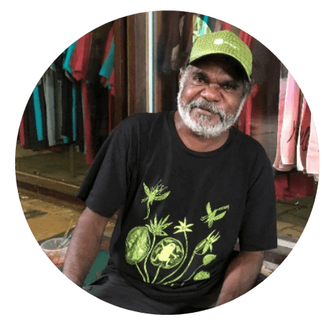 Aboriginal Artist Abel Naborlhborlh